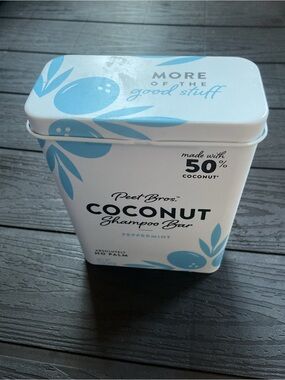 Peet Bros. Coconut Shampoo Bar  peppermint